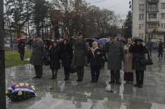 Gathering with families of fallen members of Armed Forces