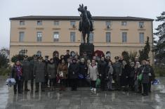 Gathering with families of fallen members of Armed Forces