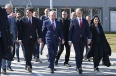 Председник Владе и министар одбране обишли „Први партизан“ у Ужицу и „Ваљаоницу бакра Севојно“