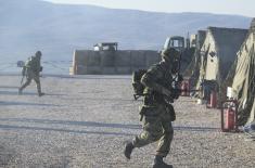 Провера обучености јединице Војске Србије за учешће у мировној операцији