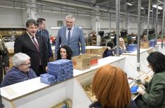 Председник Владе и министар одбране обишли „Први партизан“ у Ужицу и „Ваљаоницу бакра Севојно“