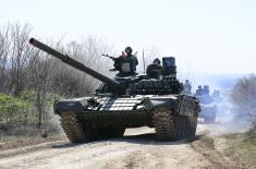 Тактичка обука тенкиста Војске Србије