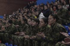 Military veterans’ indoor soccer exhibition match played