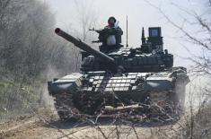 Тактичка обука тенкиста Војске Србије