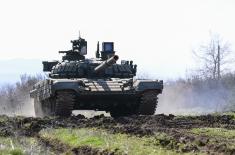 Тактичка обука тенкиста Војске Србије