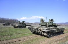 Тактичка обука тенкиста Војске Србије