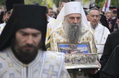 Министар Гашић присуствовао Спасовданској литији