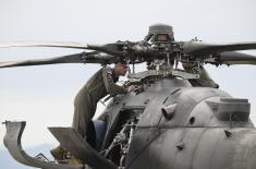 Борбена обука пилота хеликоптера Војске Србије