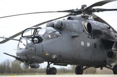 Борбена обука пилота хеликоптера Војске Србије