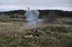 Теренска обука сталног састава Команде за обуку и војника на служењу војног рока