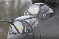 Борбена обука пилота хеликоптера Војске Србије