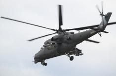 Борбена обука пилота хеликоптера Војске Србије