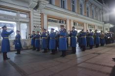  Guard Representative Band on Parade in Belgrade