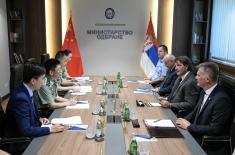 Састанак министра Гашића са замеником начелника Сектора Централне војне комисије НР Кине