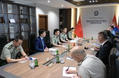 Састанак министра Гашића са замеником начелника Сектора Централне војне комисије НР Кине