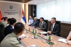 Састанак министра Гашића са замеником начелника Сектора Централне војне комисије НР Кине