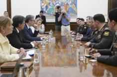 President Vučić meets with Azerbaijan’s Minister of Defence
