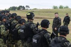 Вежбовне активности Одреда војне полиције „Кобре“