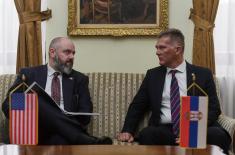 Bilateral defence consultations held between Serbia and United States