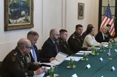 Bilateral defence consultations held between Serbia and United States