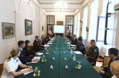 Bilateral defence consultations held between Serbia and United States