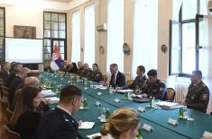 Bilateral defence consultations held between Serbia and United States