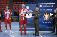 Ревијални меч војних ветерана и ветерана ФК „Црвена звезда“ 