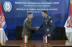 Билатералне консултације у области одбране са Мађарском