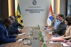 Састанак министра Гашића са министром одбране и унутрашњег реда ДР Сао Томе и Принсипе