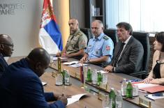 Састанак министра Гашића са министром одбране и унутрашњег реда ДР Сао Томе и Принсипе