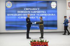 Завршено школовање 72. класе Командно-штабног усавршавања