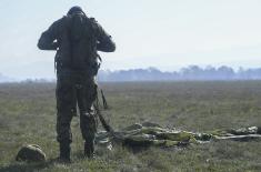 Youngest SAF paratroopers perform first parachute jumps