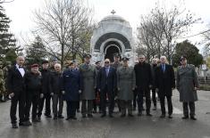 Полагање венаца поводом Дана војних ветерана