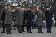 Почасна артиљеријска паљба поводом Дана државности