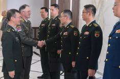 Chief of General Staff meets with delegation from People’s Republic of China