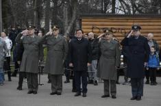 Почасна артиљеријска паљба поводом Дана државности