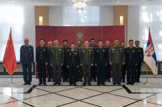 Chief of General Staff meets with delegation from People’s Republic of China