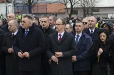 Централна државна церемонија у Орашцу поводом Сретења