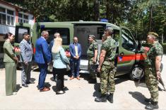 Пријем медицинске опреме набављене у оквиру пројекта разминирања