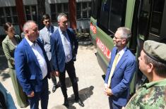 Пријем медицинске опреме набављене у оквиру пројекта разминирања