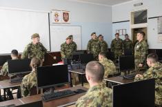 Обилазак Центра за обуку везе и информатике