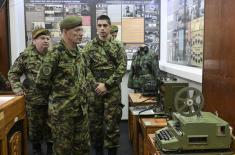 Обилазак Центра за обуку везе и информатике