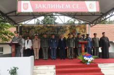 Одржана свечаност полагања војничке заклетве у Лесковцу