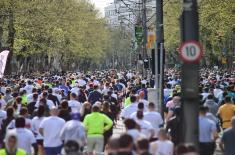 Zapažen uspeh pripadnika Ministarstva odbrane i Vojske Srbije na Beogradskom maratonu