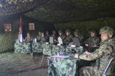 Борбена обука за пружање артиљеријске ватрене подршке
