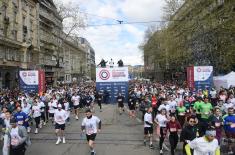 Zapažen uspeh pripadnika Ministarstva odbrane i Vojske Srbije na Beogradskom maratonu
