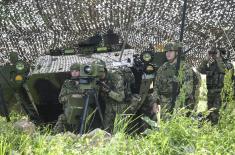 Борбена обука за пружање артиљеријске ватрене подршке