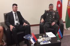 Sastanak ministara odbrane Srbije i Azerbejdžana