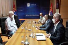 Meeting of Minister Vulin with Serbian Olympic Committee President