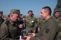  Shooting from combat assets “Pantsir S1” viz. “SA-22 Grayhound” during the “Slavonic Shield 2019” Exercise